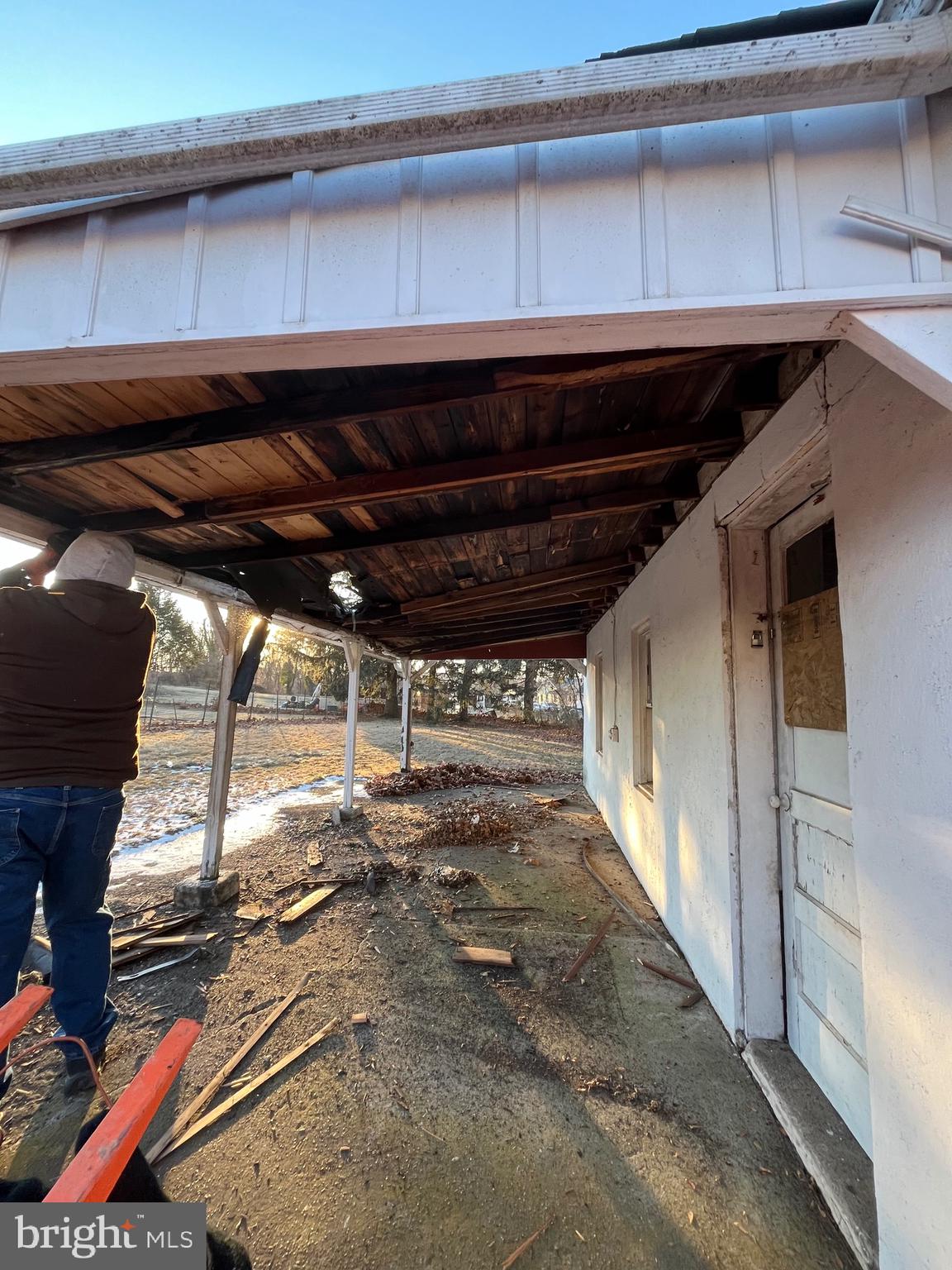 2808 Swede Road Norristown, PA 19401 - Photo 20 of 22 Removal of rear garage overhang