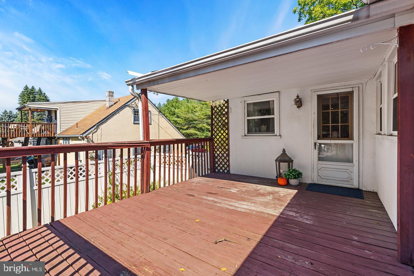 2808 Swede Road Norristown, PA 19401 - Photo 4 of 22 Rear entry and deck