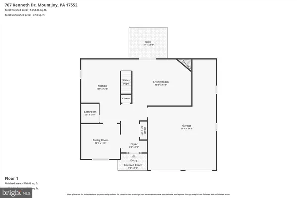 $450,000 | 707 Kenneth Drive, Mount Joy, PA 17552