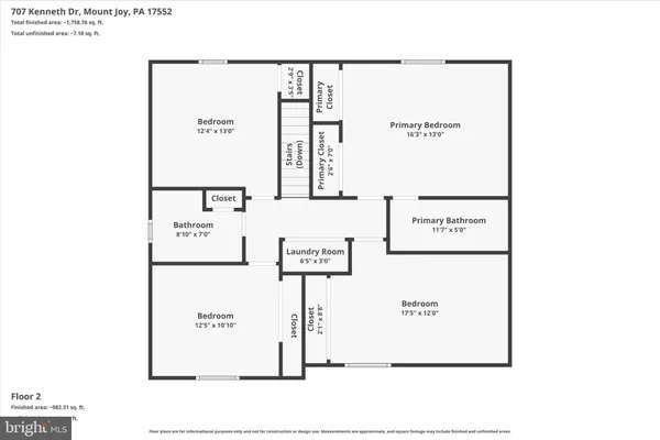 $450,000 | 707 Kenneth Drive, Mount Joy, PA 17552