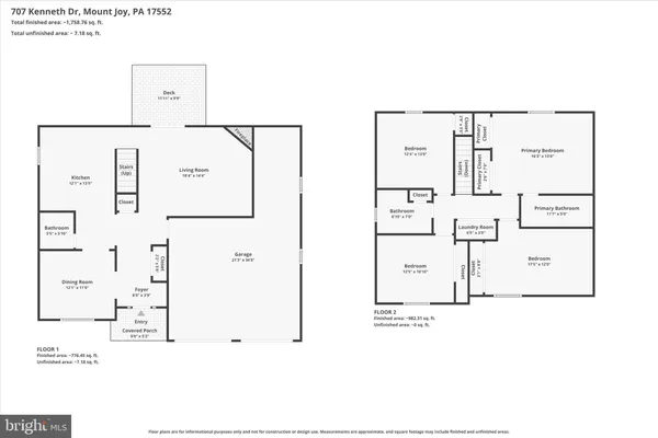 $450,000 | 707 Kenneth Drive, Mount Joy, PA 17552