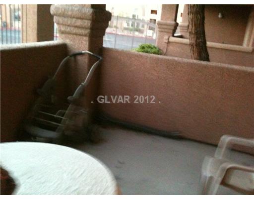 8101 West Flamingo Road, Unit 1007 Las Vegas, NV 89147 - Photo 9 of 10 Patio/Deck.