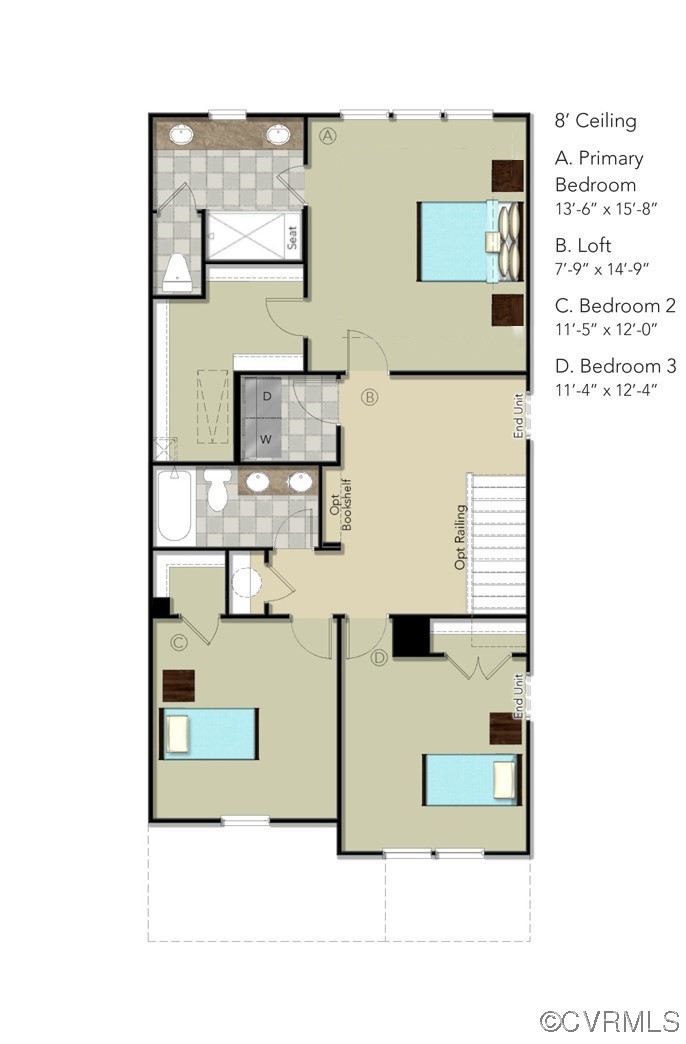 12801 Deep Wl Road Midlothian, VA 23112 - Photo 28 of 49 a picture of a floor plan