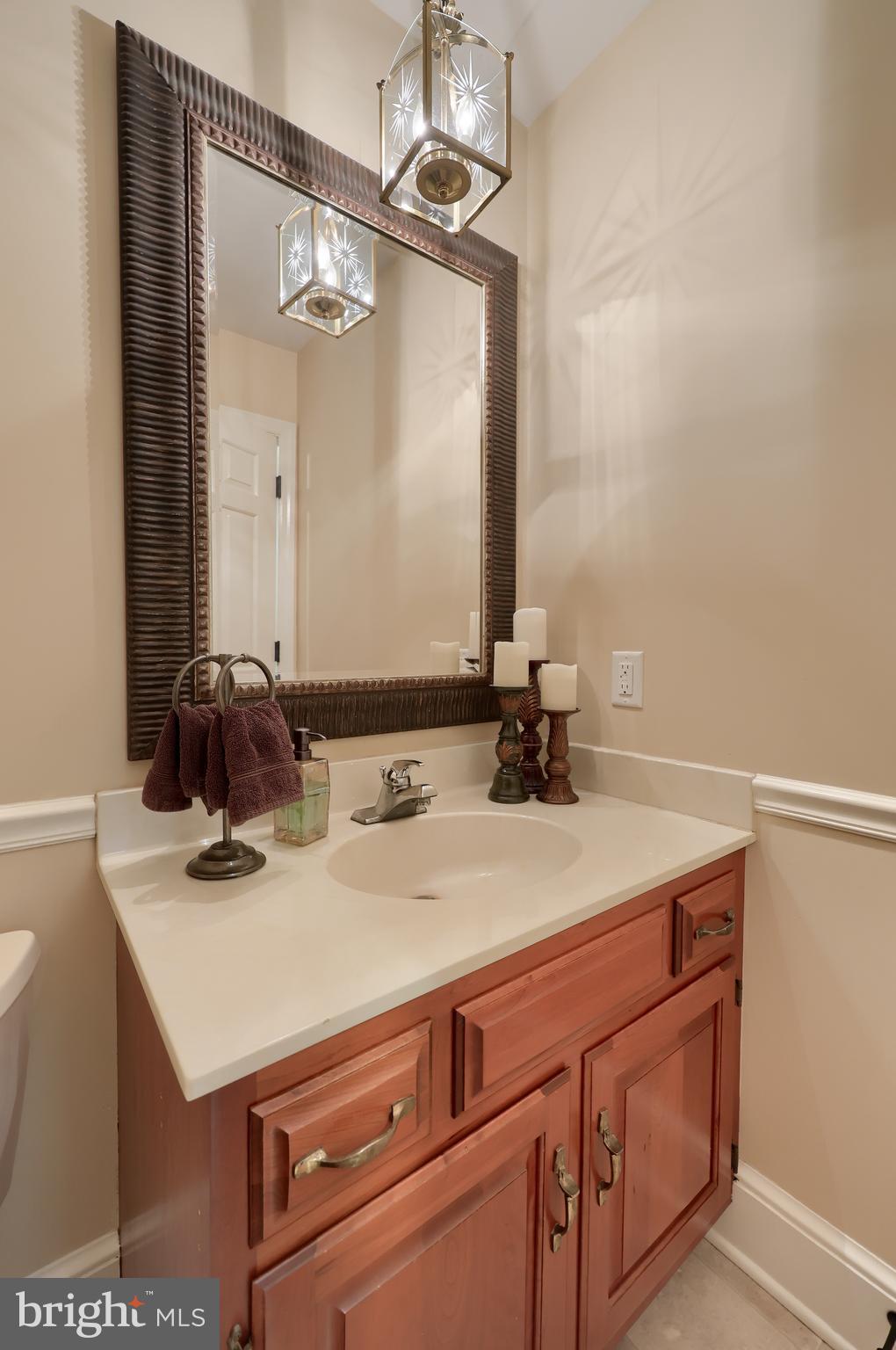 105 Hammersmith Lane Lititz, PA 17543 - Photo 22 of 49 a bathroom with a sink vanity and a mirror