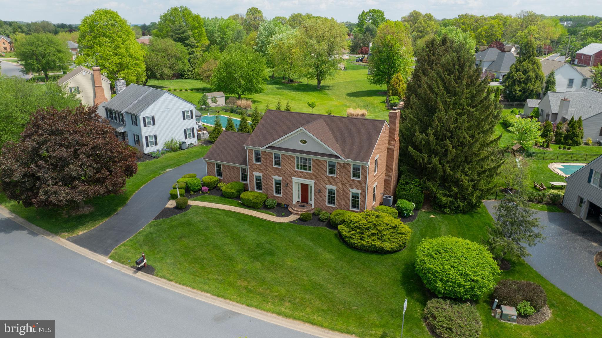 105 Hammersmith Lane Lititz, PA 17543 - Photo 46 of 49 an aerial view of a house