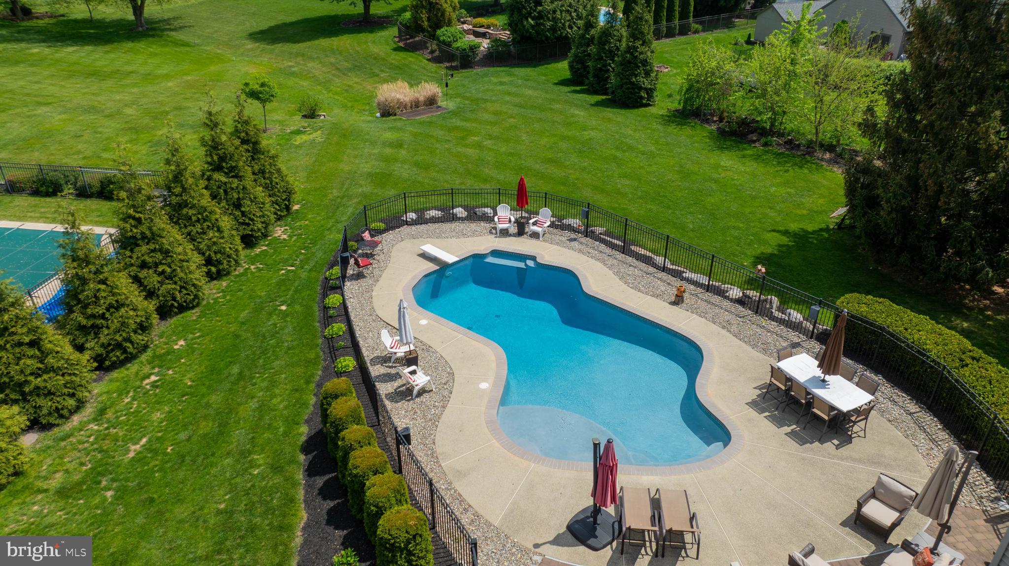 105 Hammersmith Lane Lititz, PA 17543 - Photo 49 of 49 a aerial view of a house with a yard