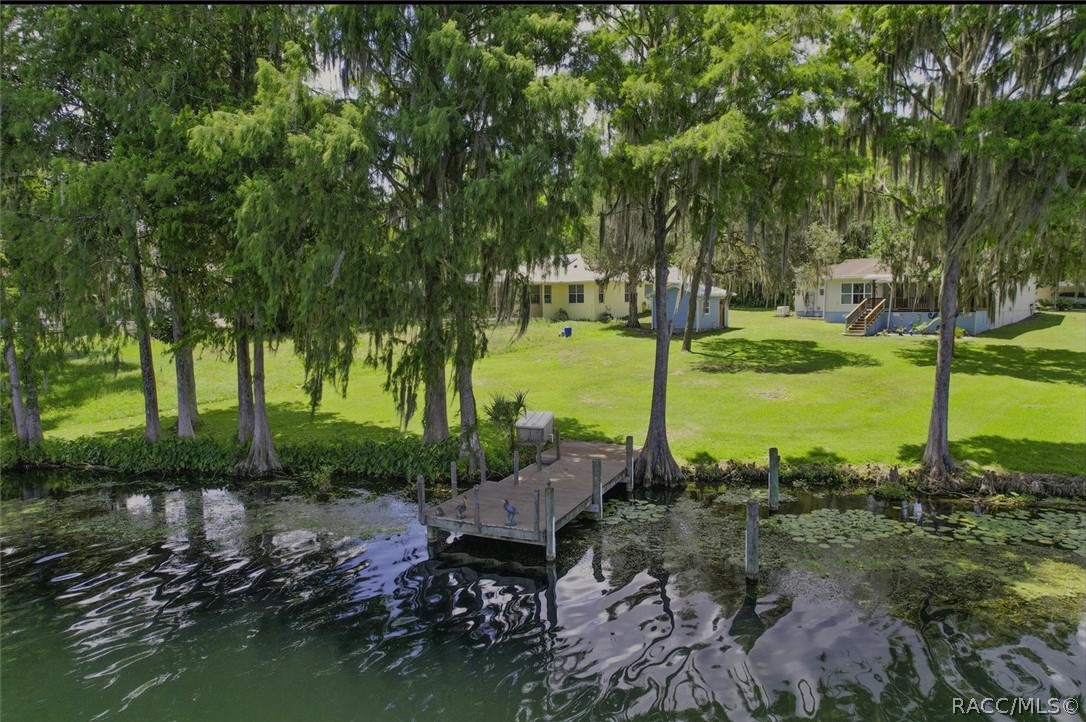 4099 West Ridge Court Dunnellon, FL 34433 - Photo 46 of 49 View of home and property from waterfront side. Pretty amazing location.