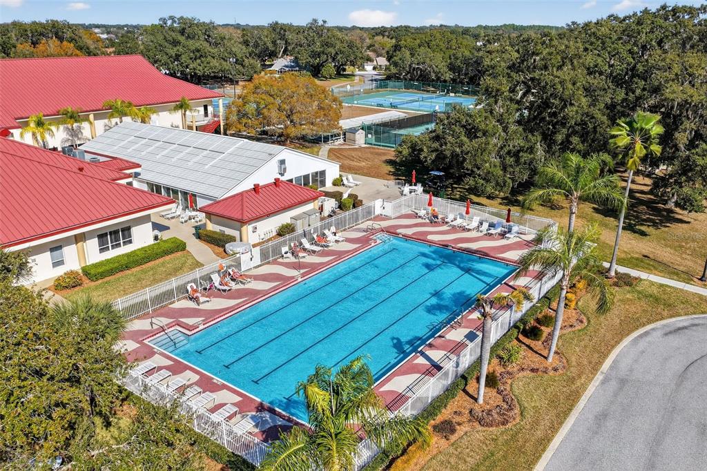 5500 Laver Street Leesburg, FL 34748 - Photo 25 of 35 an aerial view of residential houses with outdoor space