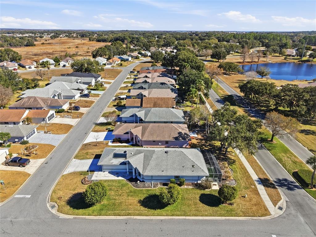 5500 Laver Street Leesburg, FL 34748 - Photo 34 of 35 an aerial view of residential houses with outdoor space