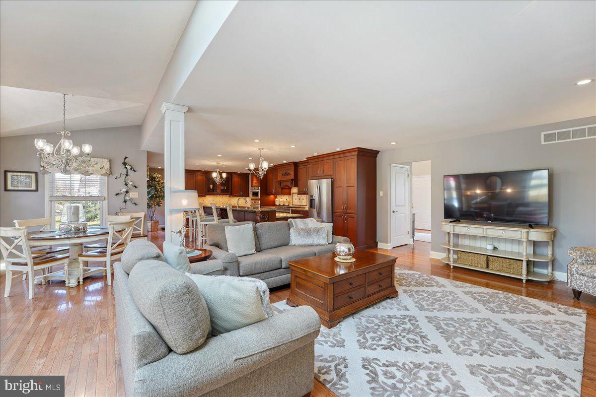 2228 Locust Drive Lansdale, PA 19446 - Photo 13 of 57 Great Room with gas fireplace and skylights