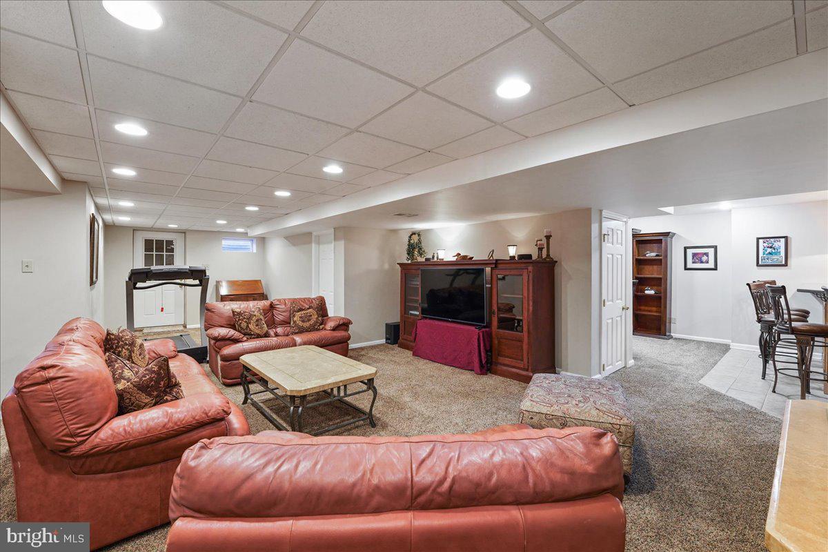 2228 Locust Drive Lansdale, PA 19446 - Photo 42 of 57 Finished basement with wet bar & wine refrigerator