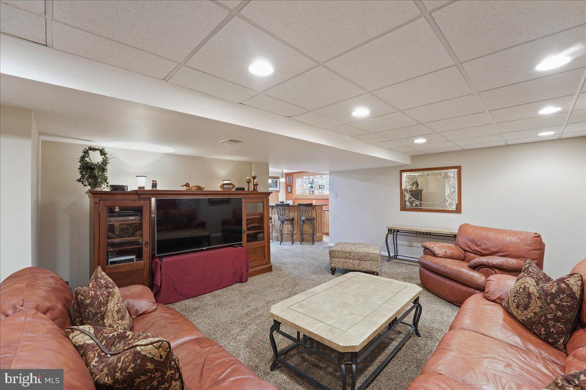 2228 Locust Drive Lansdale, PA 19446 - Photo 43 of 57 Finished basement with wet bar & wine refrigerator
