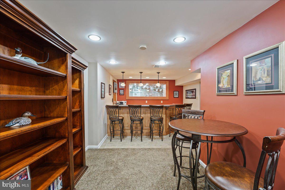 2228 Locust Drive Lansdale, PA 19446 - Photo 44 of 57 Finished basement with wet bar & wine refrigerator