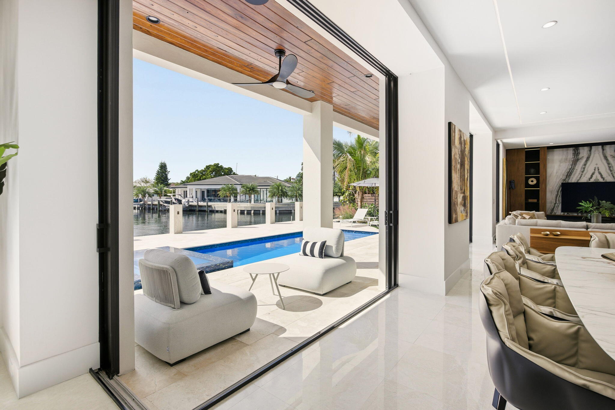 798 Havana Drive Boca Raton, FL 33487 - Photo 24 of 76 a living room with furniture and a large window