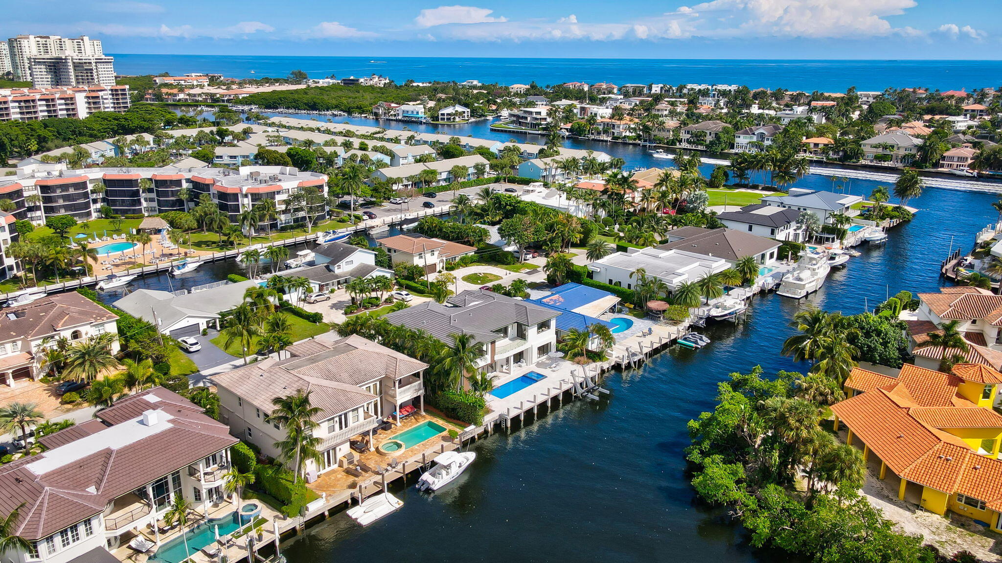 798 Havana Drive Boca Raton, FL 33487 - Photo 61 of 76 Aerial Intracoastal Views