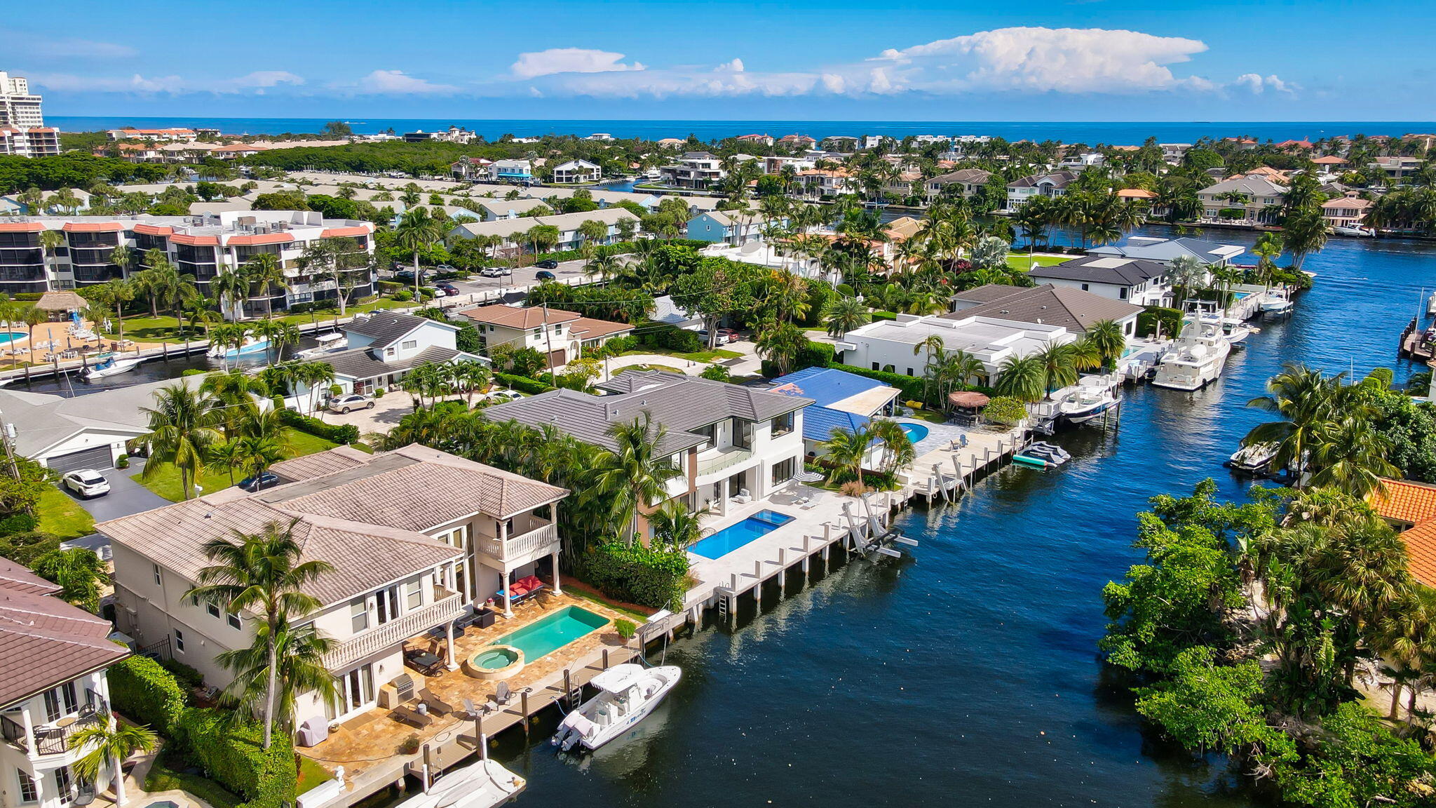 798 Havana Drive Boca Raton, FL 33487 - Photo 7 of 76 an aerial view of residential houses with outdoor space