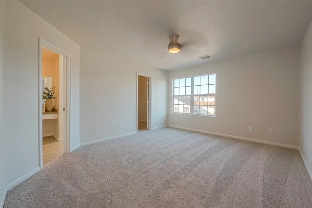 a view of empty room