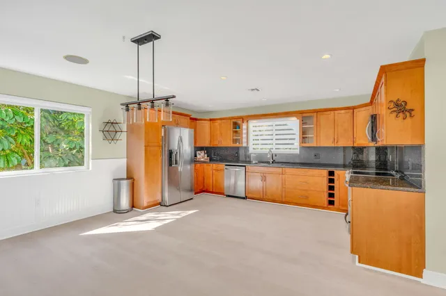 a very nice looking room with a large window