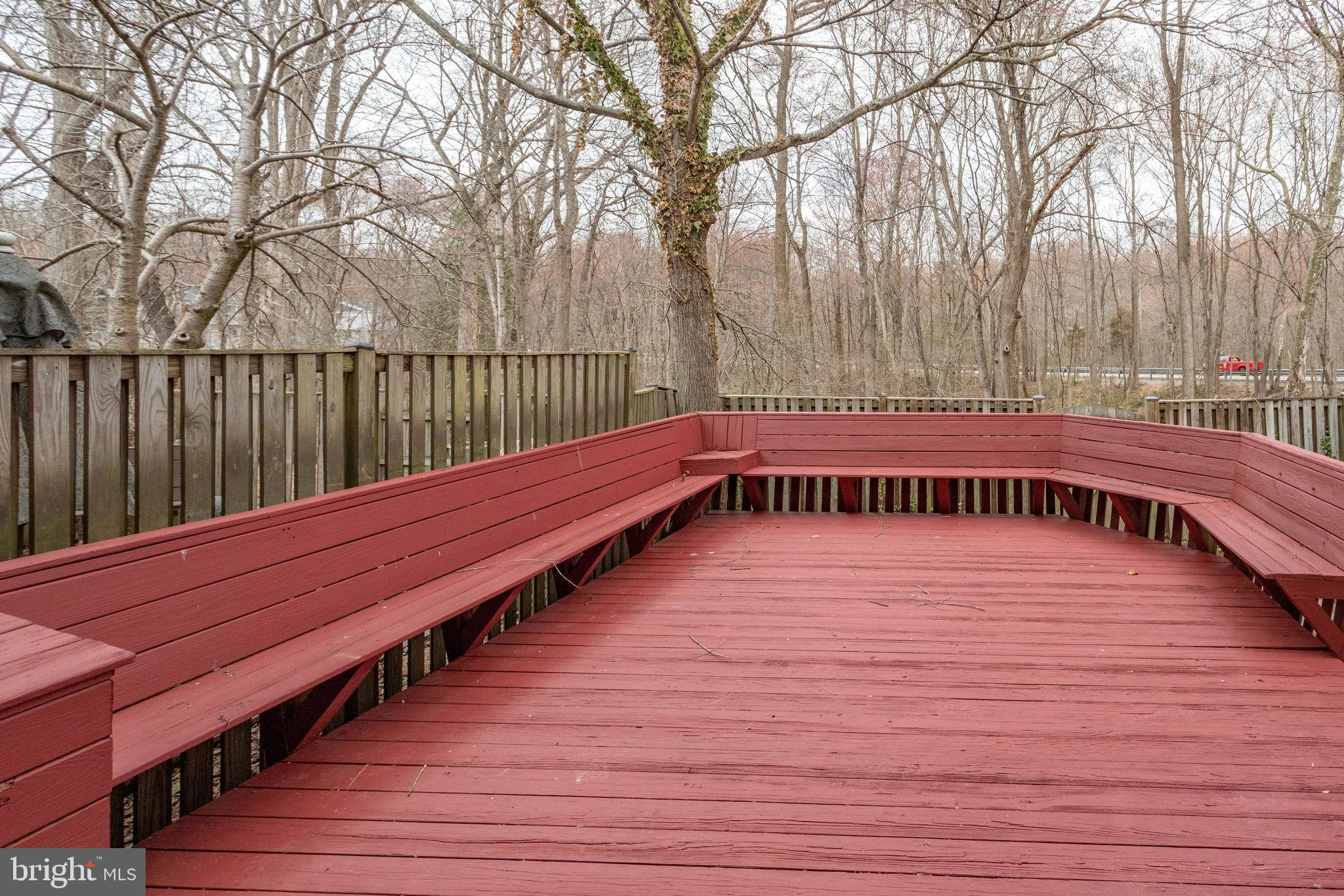 5802 Canvasback Road Burke, VA 22015 - Photo 46 of 57 Rear Deck with Seating