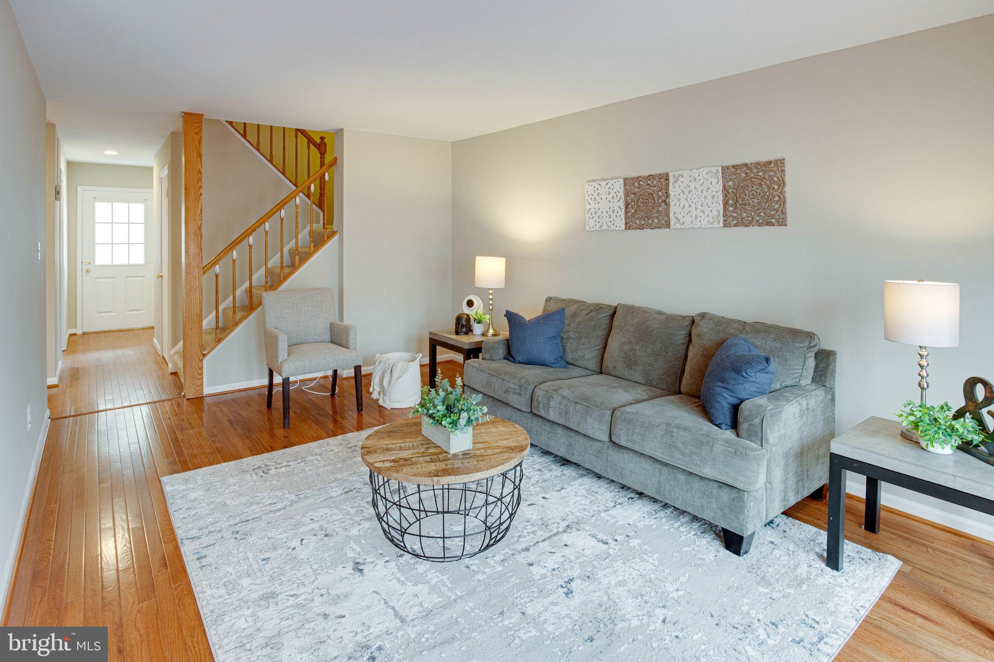 5802 Canvasback Road Burke, VA 22015 - Photo 9 of 57 Living Room with Wood Floors