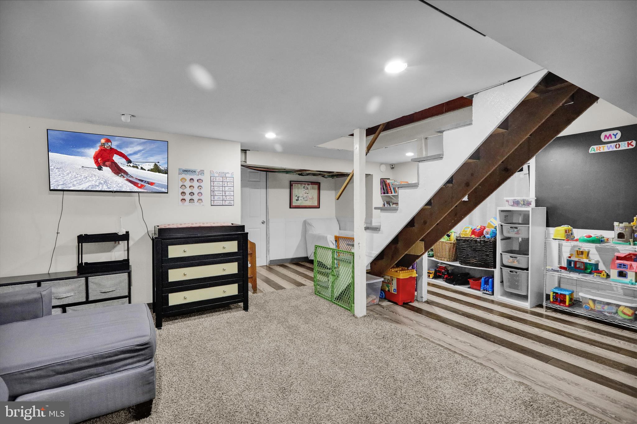 50 East 2nd Avenue Lititz, PA 17543 - Photo 31 of 35 a living room with stairs and furniture