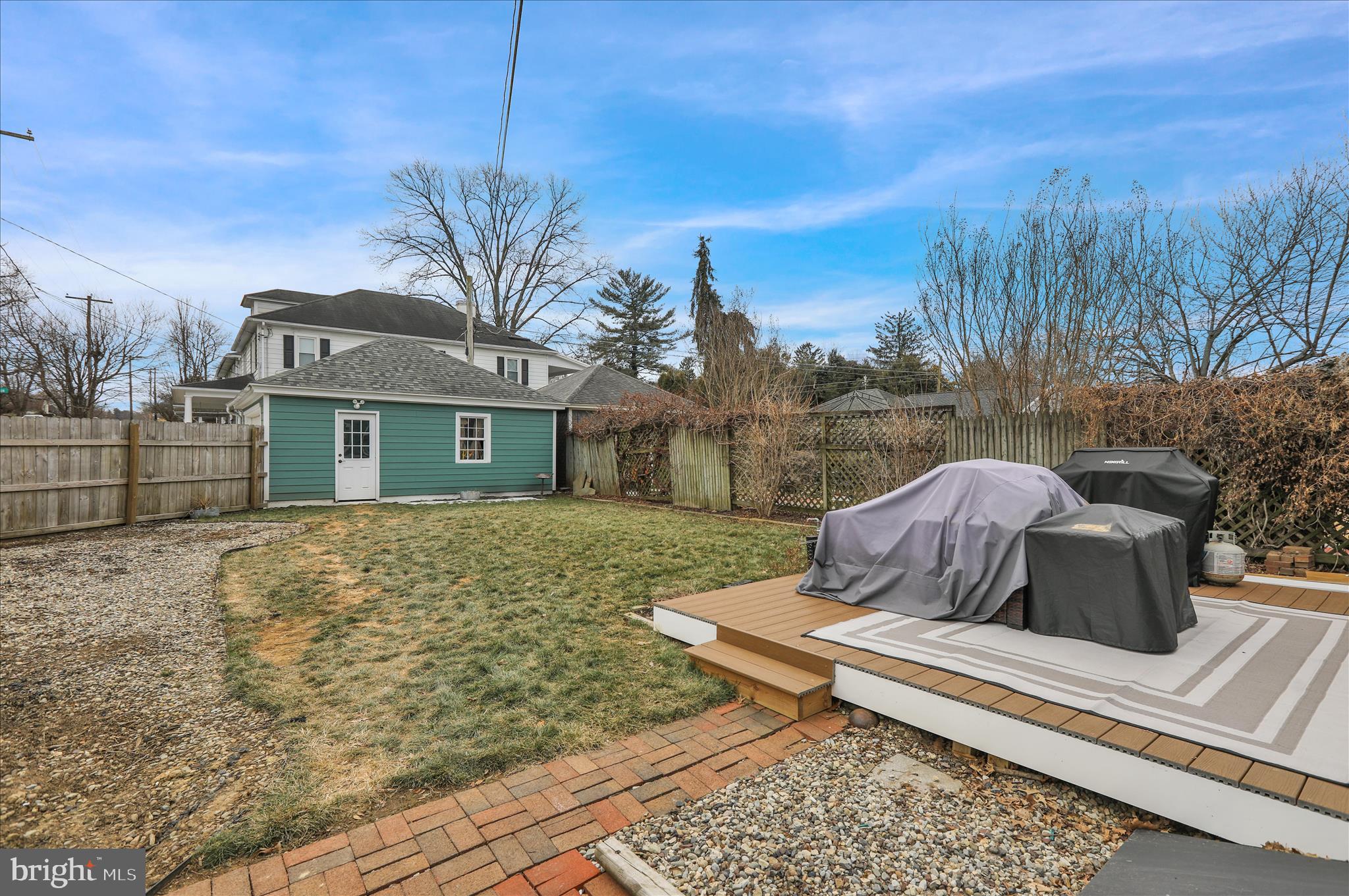 50 East 2nd Avenue Lititz, PA 17543 - Photo 33 of 35 a backyard of a house with table and chairs
