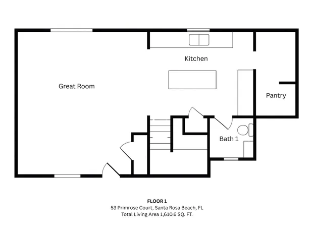 $425,000 | 53 Primrose Court, Santa Rosa Beach, FL 32459