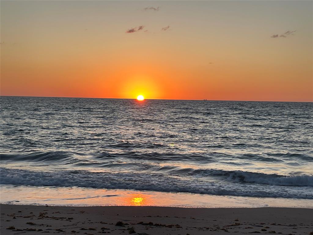 a view of beach and ocean