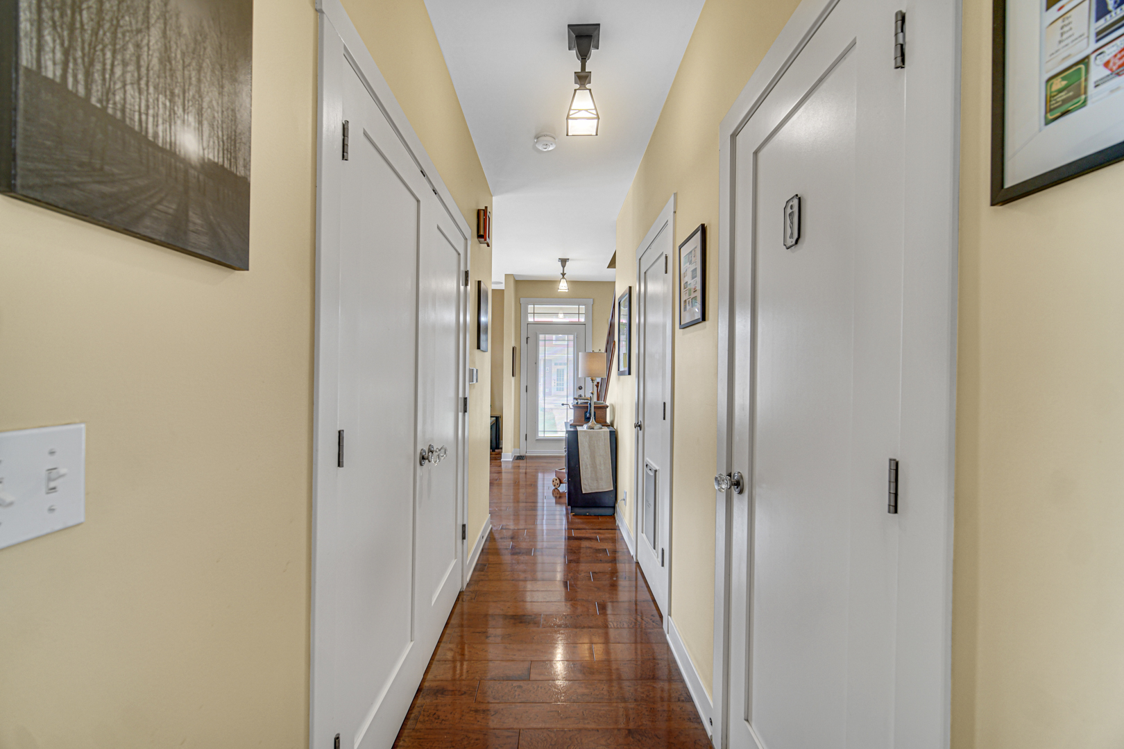 1024 Harris Road Grayslake, IL 60030 - Photo 11 of 68 a view of a hallway with wooden floor and staircase