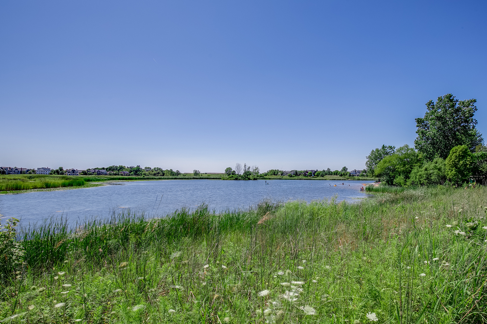 1024 Harris Road Grayslake, IL 60030 - Photo 57 of 68 a view of lake with a city