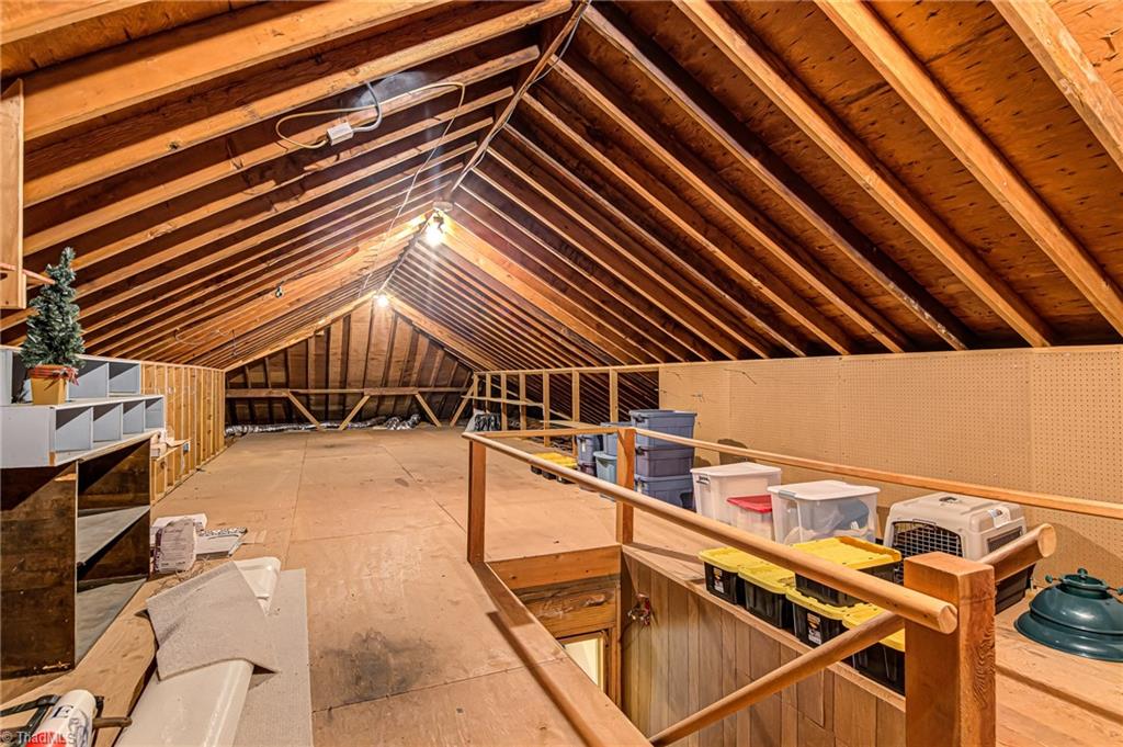 618 Hertford Road Winston-Salem, NC 27104 - Photo 35 of 42 attic is full length of the house