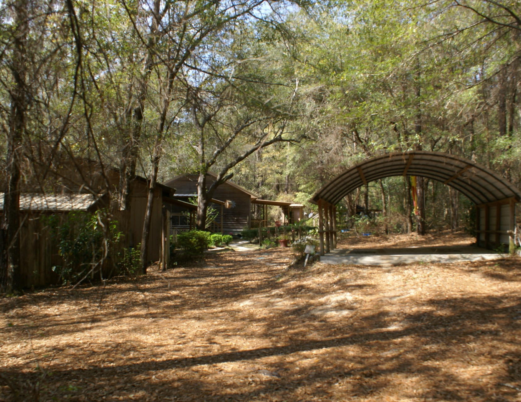 coming in on driveway 2