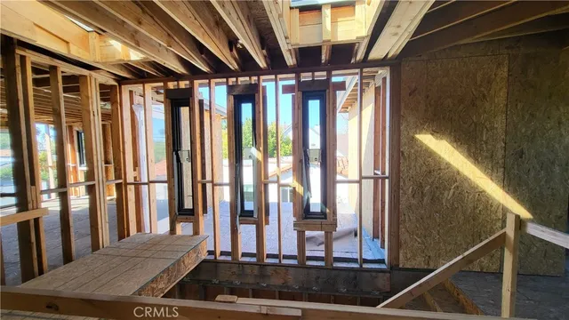 a view of a room with an empty room