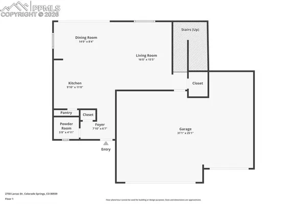 $475,000 | 2750 Larzac Drive, Colorado Springs, CO 80939