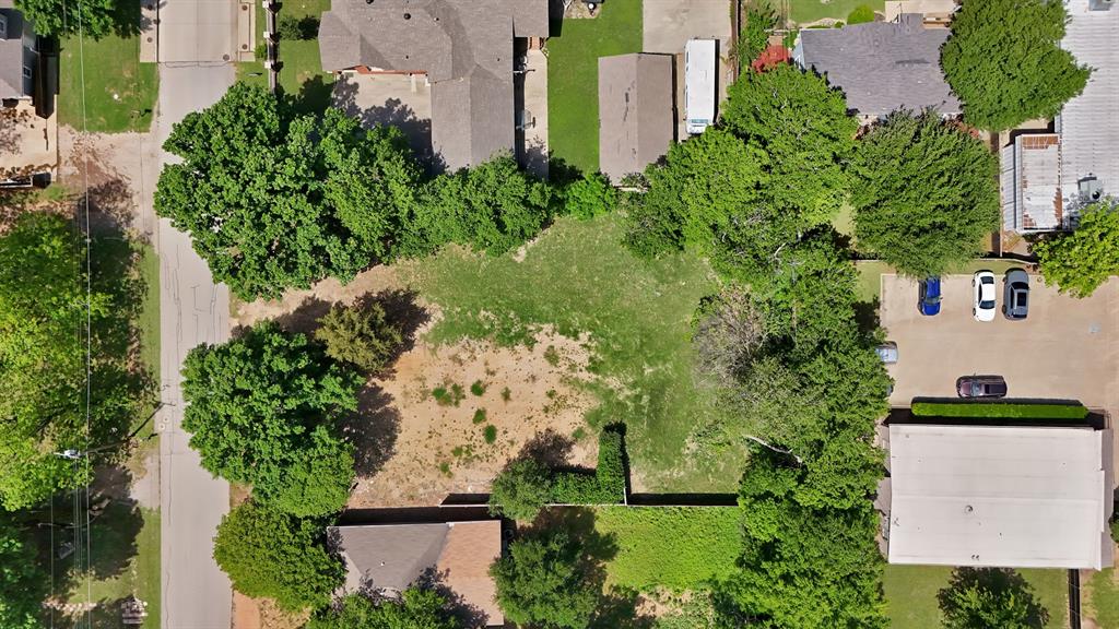 6868 Pecan Street Frisco, TX 75034 - Photo 7 of 8 Expansive undeveloped lot featuring mature trees and a substantial open area