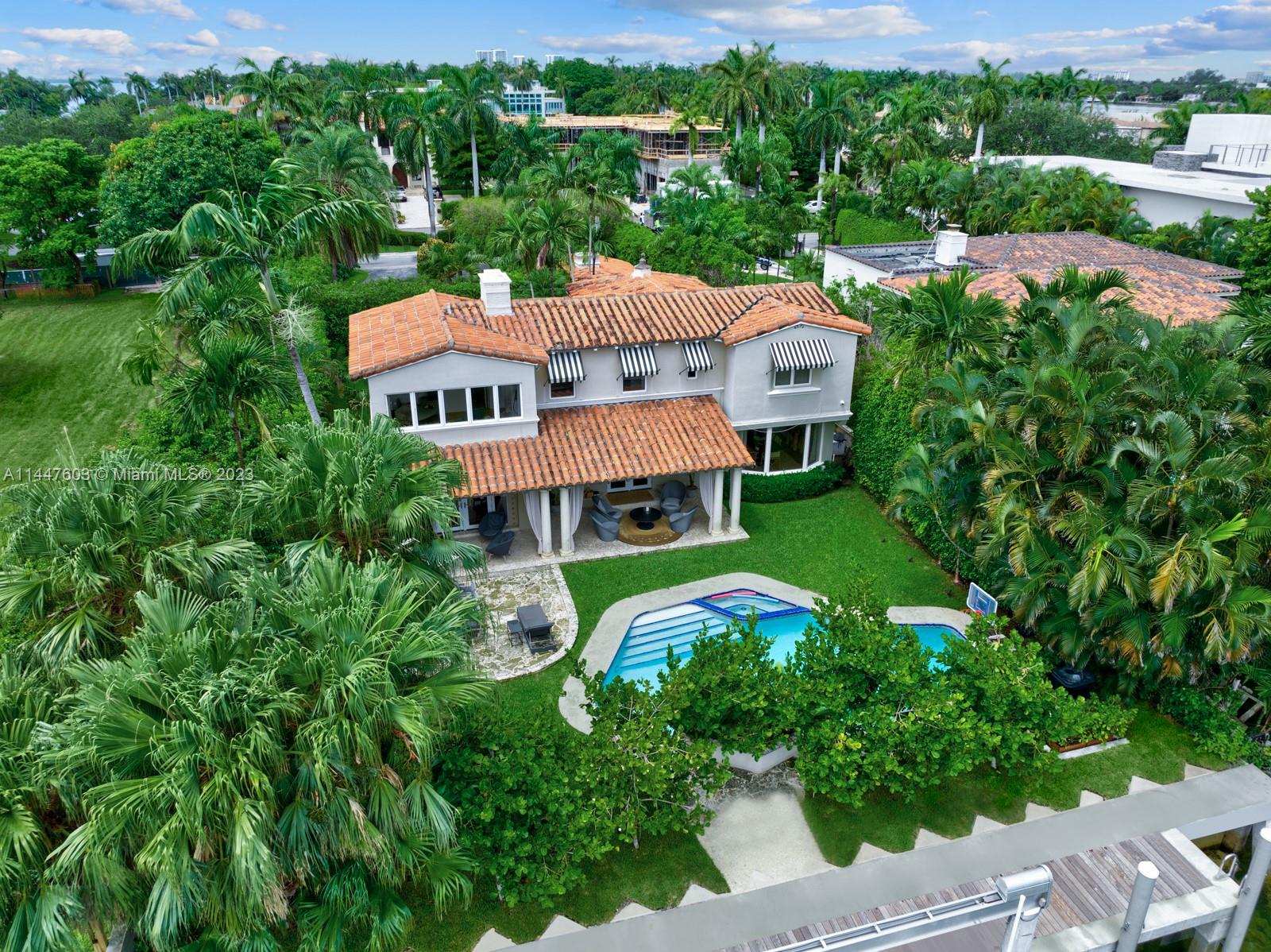 6525 Allison Road Miami Beach, FL 33141 - Photo 2 of 17 an aerial view of a house