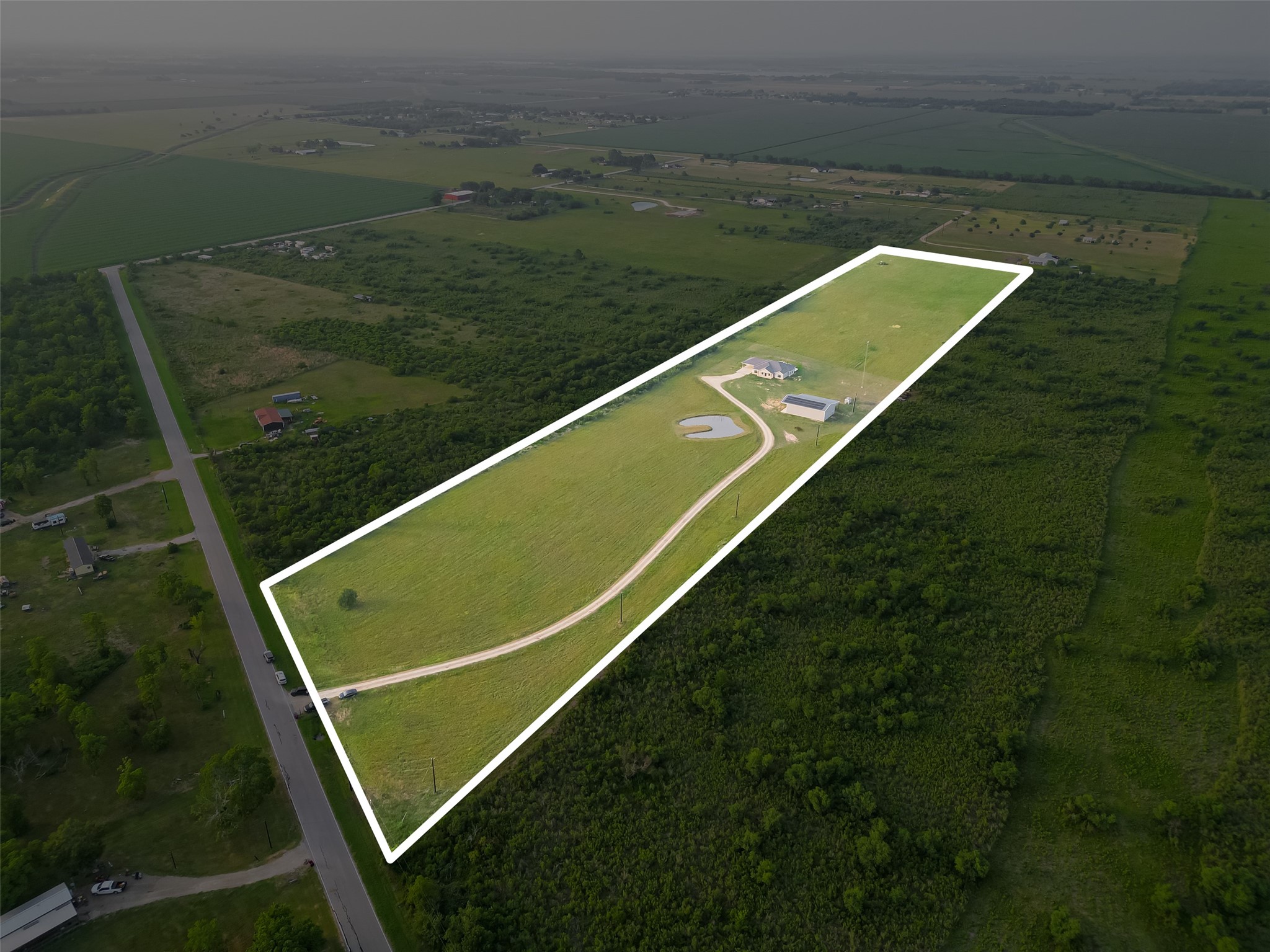 16702 Dipple Road Guy, TX 77444 - Photo 46 of 50 a view of a tennis court
