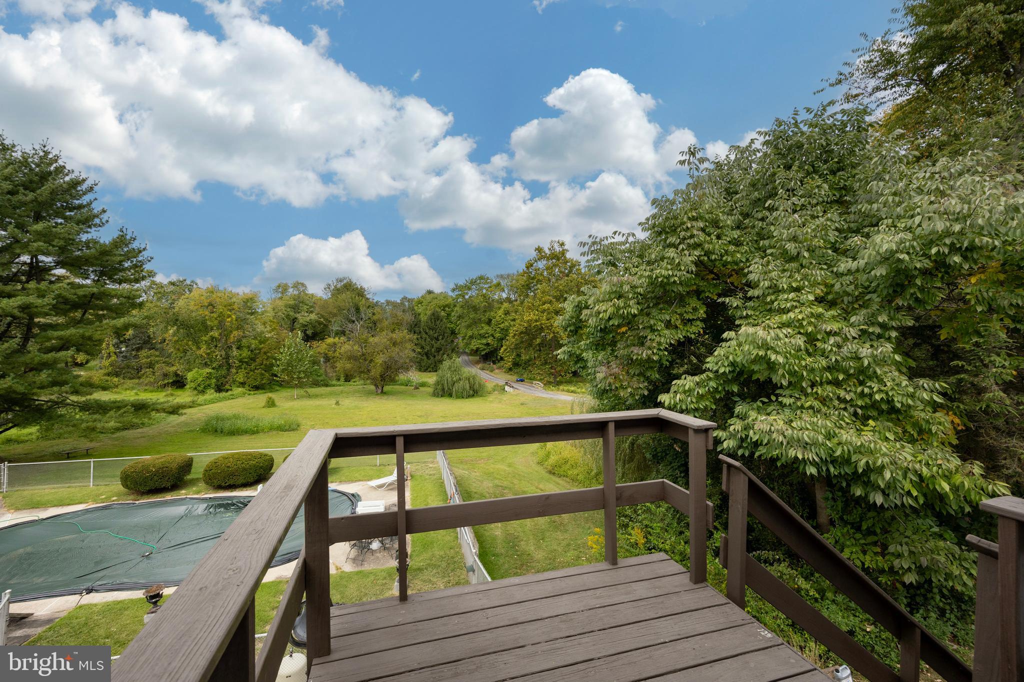 1223 South Rapps Dam Road Phoenixville, PA 19460 - Photo 9 of 44 Blissful Deck Views
