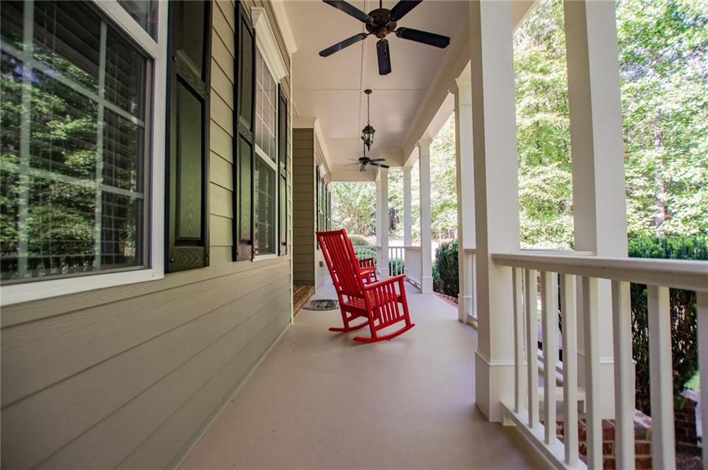 5522 Tyree Road Winston, GA 30187 - Photo 19 of 45 a view of a chairs in the balcony