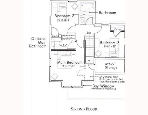 208 Pleasant Ridge Road McKees Rocks, PA 15136 - Photo 11 of 14 2nd Floor Plan.