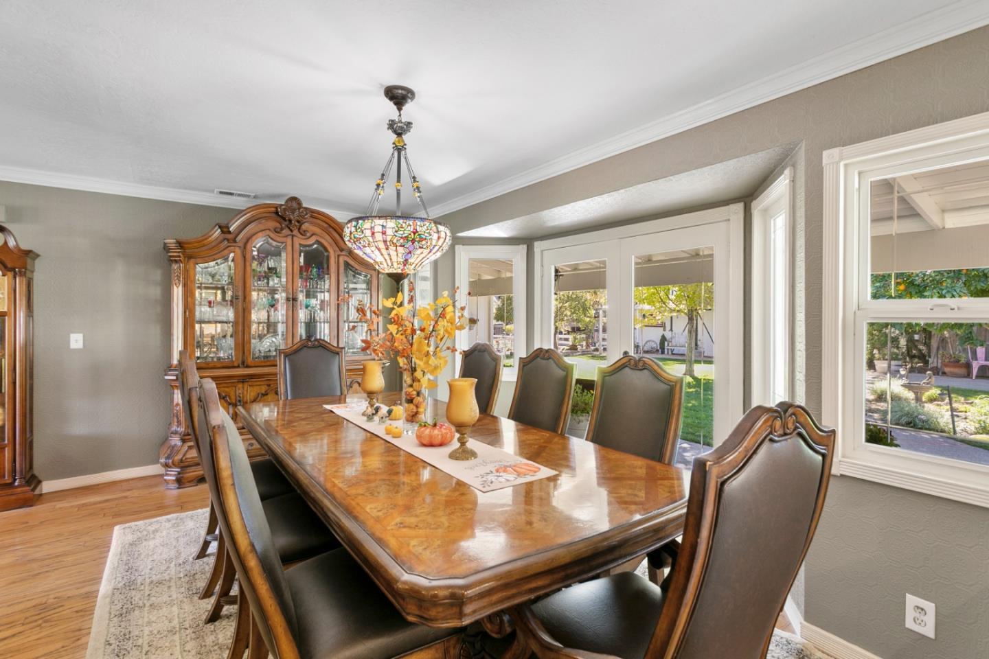 1990 Day Road Gilroy, CA 95020 - Photo 22 of 42 a view of a dining room with furniture window and outside view