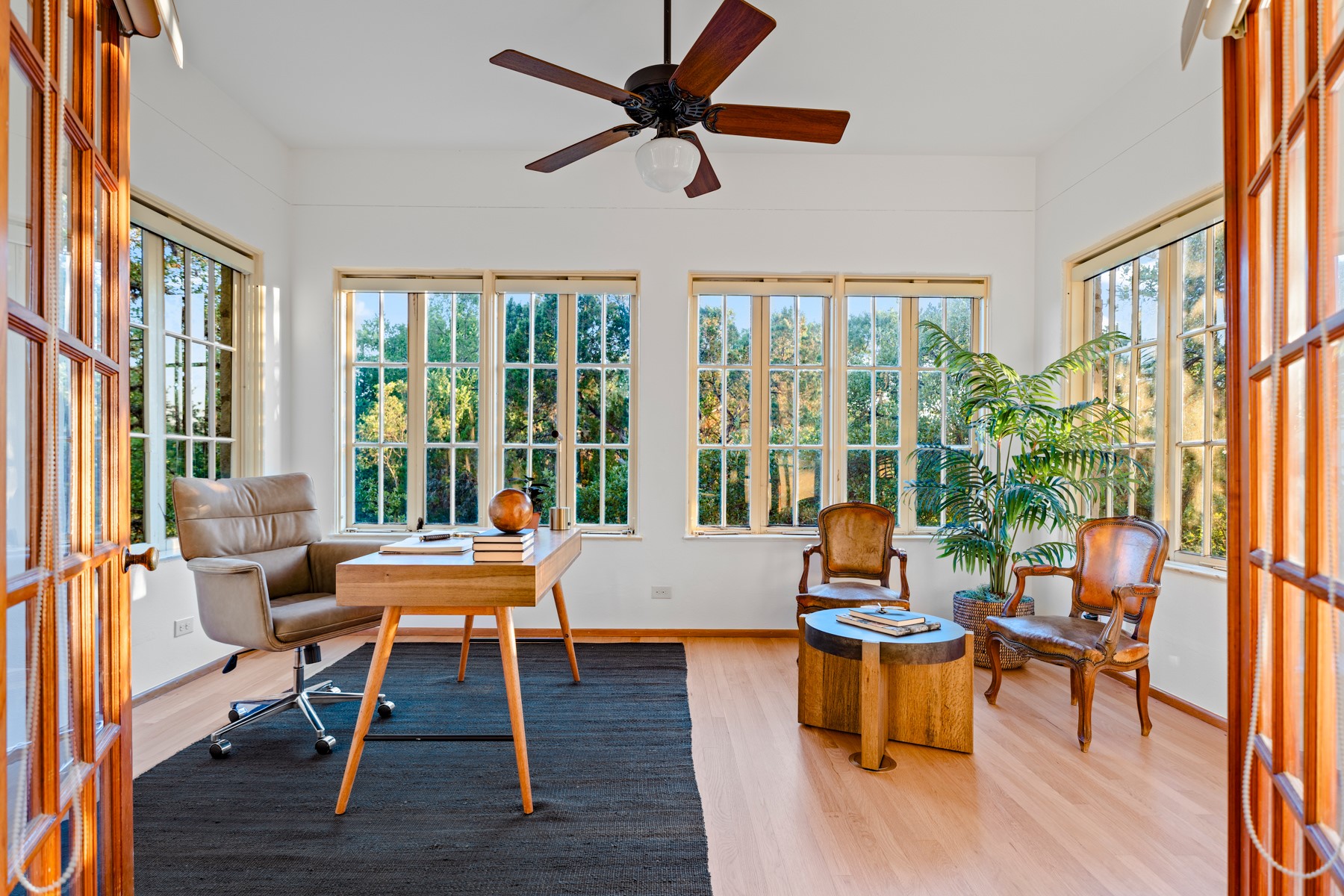 806 Rosedale Terrace Austin, TX 78704 - Photo 24 of 40 a living room with furniture and a large window