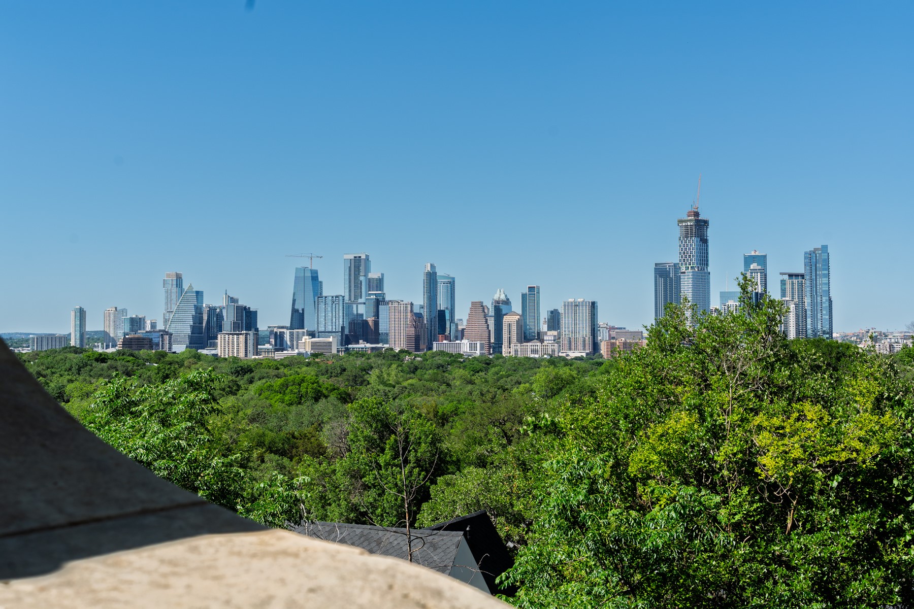 806 Rosedale Terrace Austin, TX 78704 - Photo 29 of 40 a view of a city with tall buildings in the background