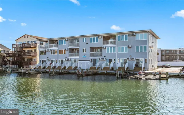 a view of a building with lake view