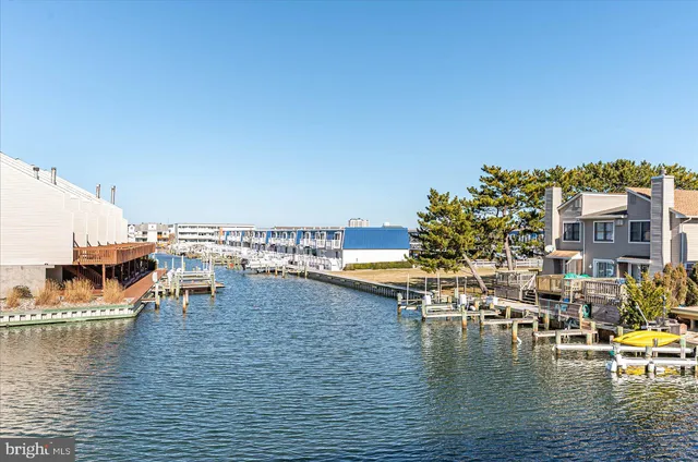 a view of a water and lake