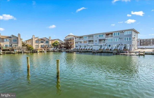 a view of a building with lake view
