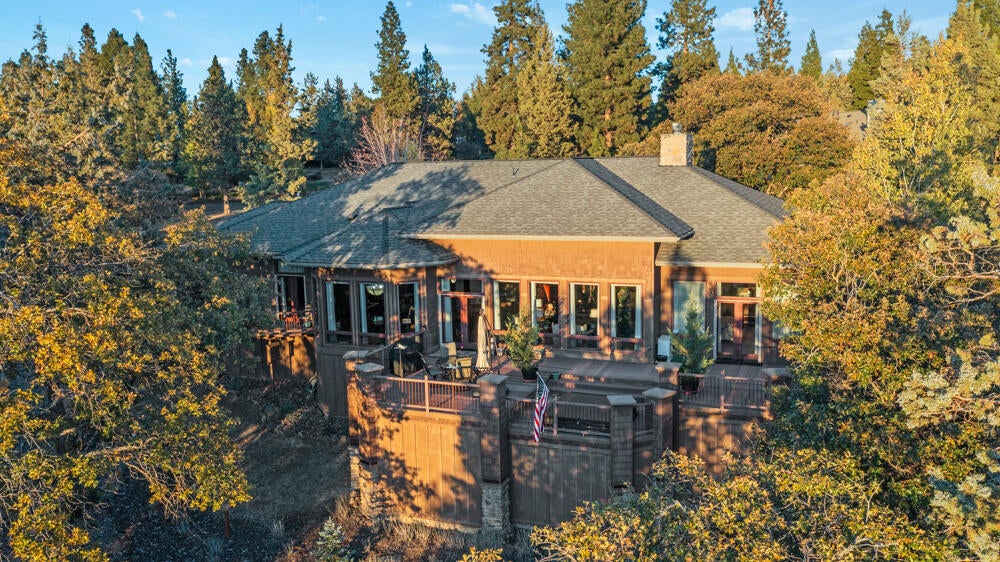 6012 Cooper's Hawk Road Klamath Falls, OR 97601 - Photo 51 of 58 Rear View with Sun Low in Sky