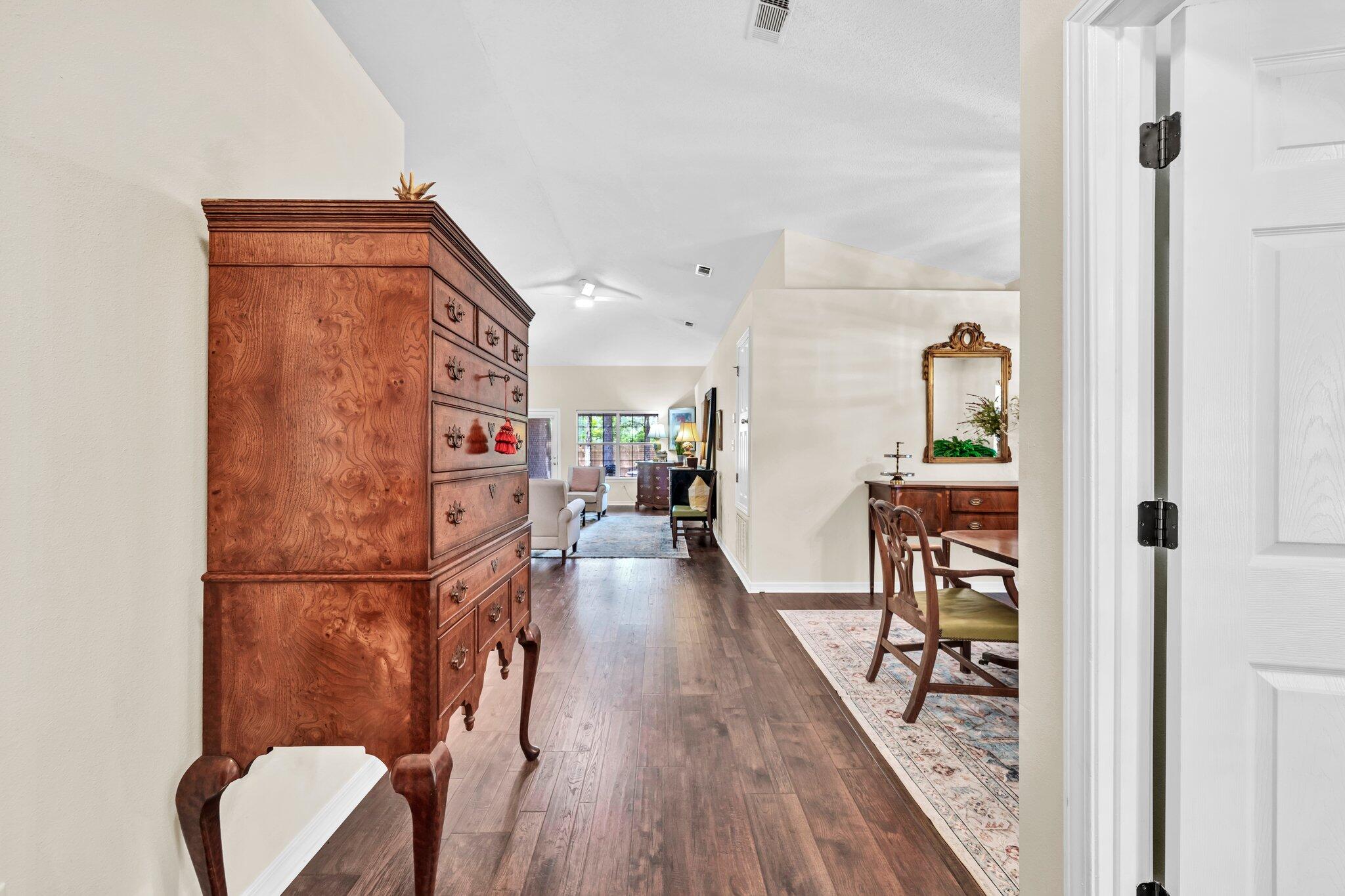 174 Bayou Landing Road Miramar Beach, FL 32550 - Photo 3 of 42 a view of a hallway to a livingroom and furniture