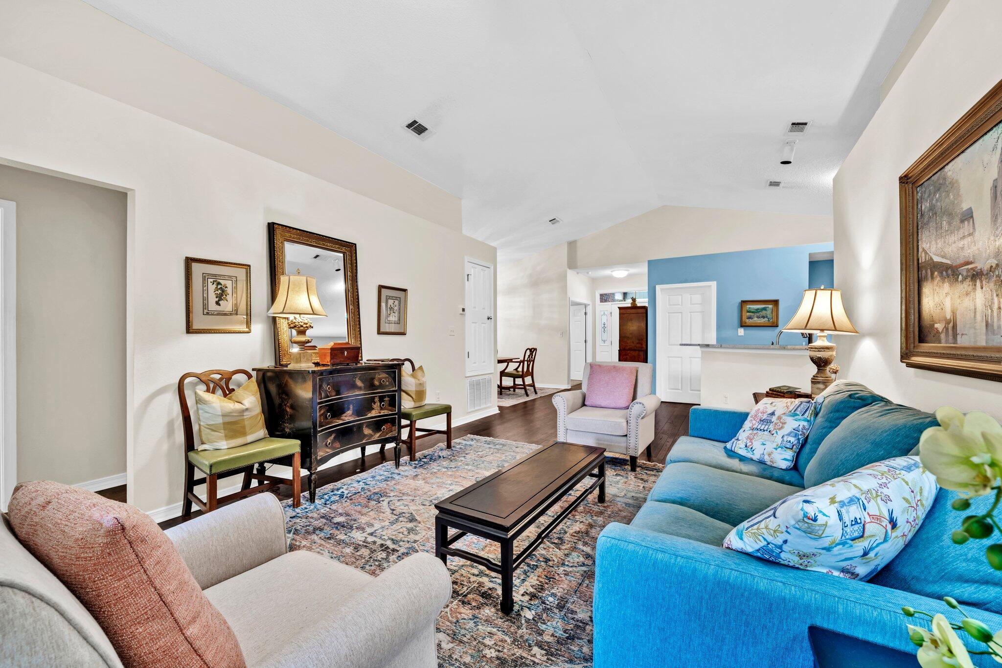 174 Bayou Landing Road Miramar Beach, FL 32550 - Photo 10 of 42 a living room with furniture and a window