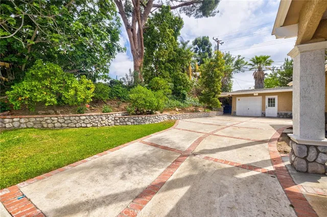 a view of outdoor space yard and deck